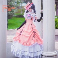 anime black butler ciel phantomhive cosplay dress kuroshitsuji women lady lolita maid dresses uniform cosplay