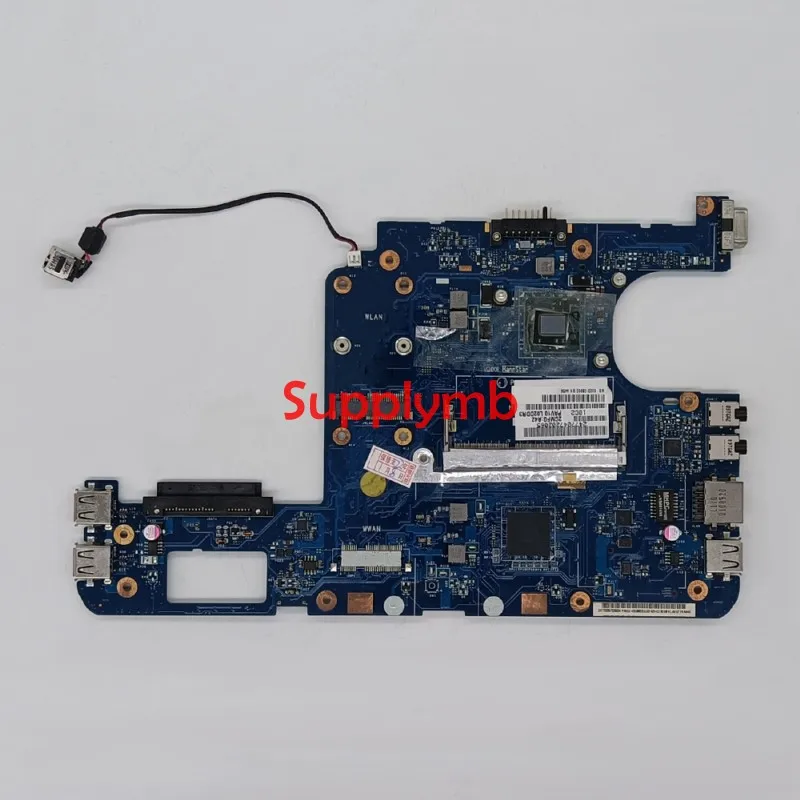 K000106960 материнская плата, пав10 LA-5123P N455 ЦП для Toshiba Satellite NB255 NB250, протестированная материнская плата для ноутбука, ПК