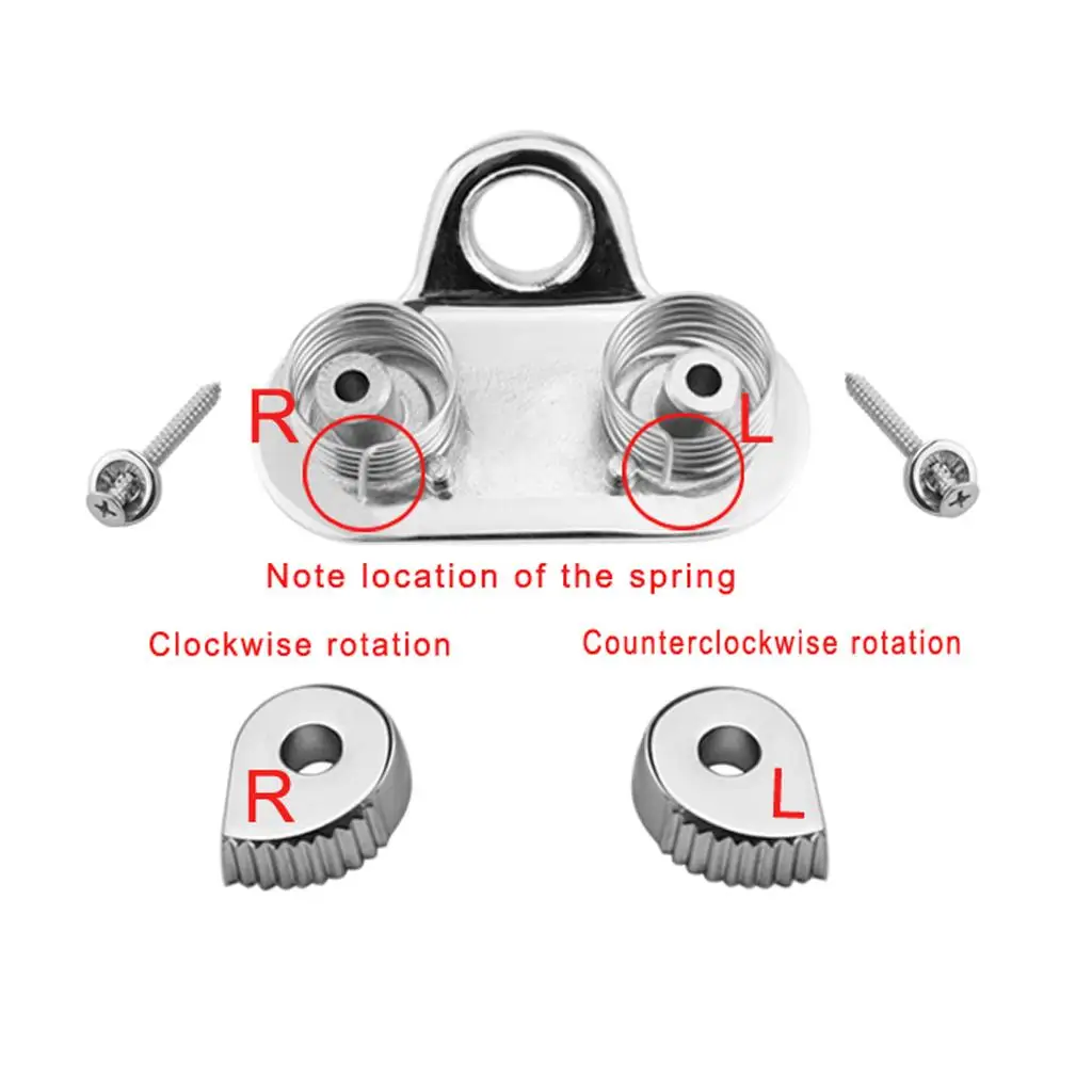 

2Pcs Marine Boat Sailboat Cam Cleat With Leading For 3-15mm Line Rope