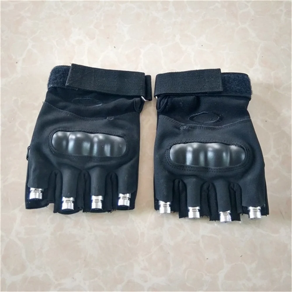 Недорогие лазерные перчатки синего цвета очки костюмы робот ночной клуб бар