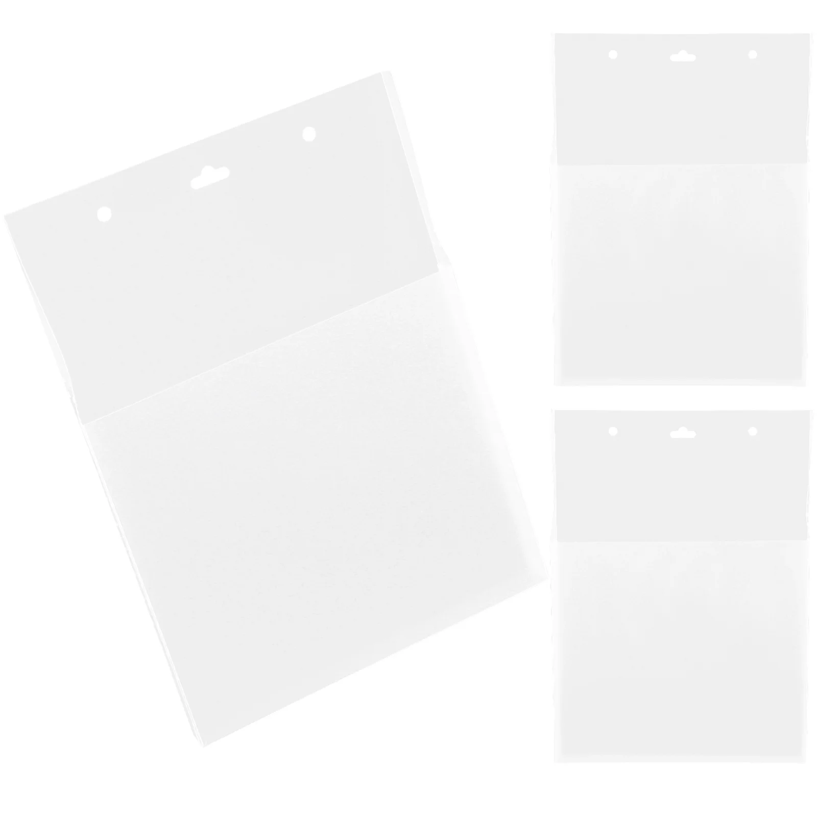 

3Pcs Wall-mounted Storage Bag Document Hanging Storage for Office