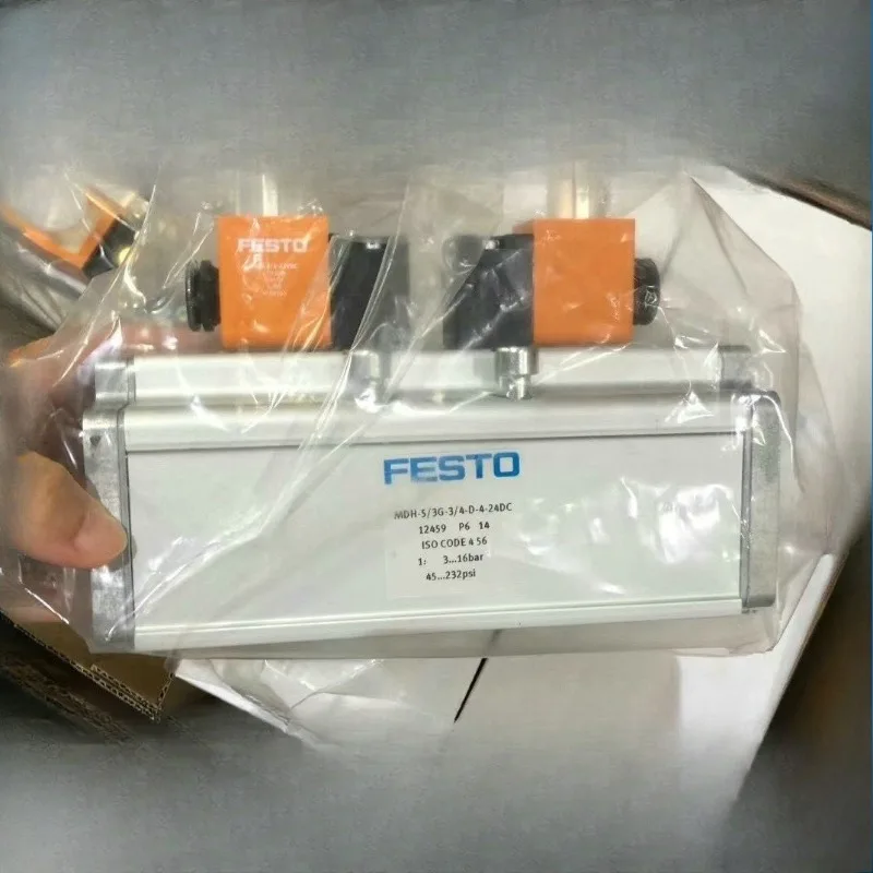 Фото Детали для электромагнитного клапана FESTO Festo MDH-5/3C-3/4-D-4-24DC 3G 12458 12459 №1
