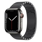 Браслет звеньевой для Apple Watch band 44 мм40 мм 45 мм 41 мм, ремешок для iwatch band, браслет для Apple watch 4 3 5 SE 6 7