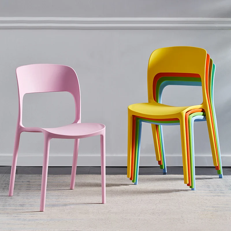 

Скандинавский обеденный стул, бытовой пластиковый стул, современный стул для переговоров, стул со спинкой, Интернет-знаменитости, стул для отдыха