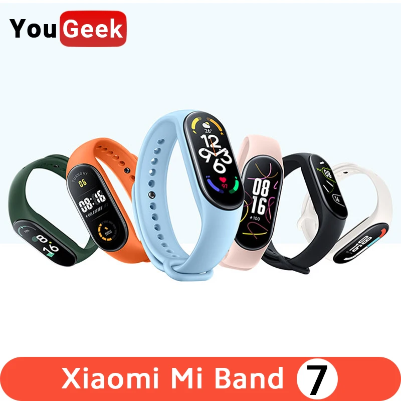 Смарт-браслет Xiaomi Mi Band 7 6 дюймов 1 62 дюйма AMOLED Bluetooth 5 2 |
