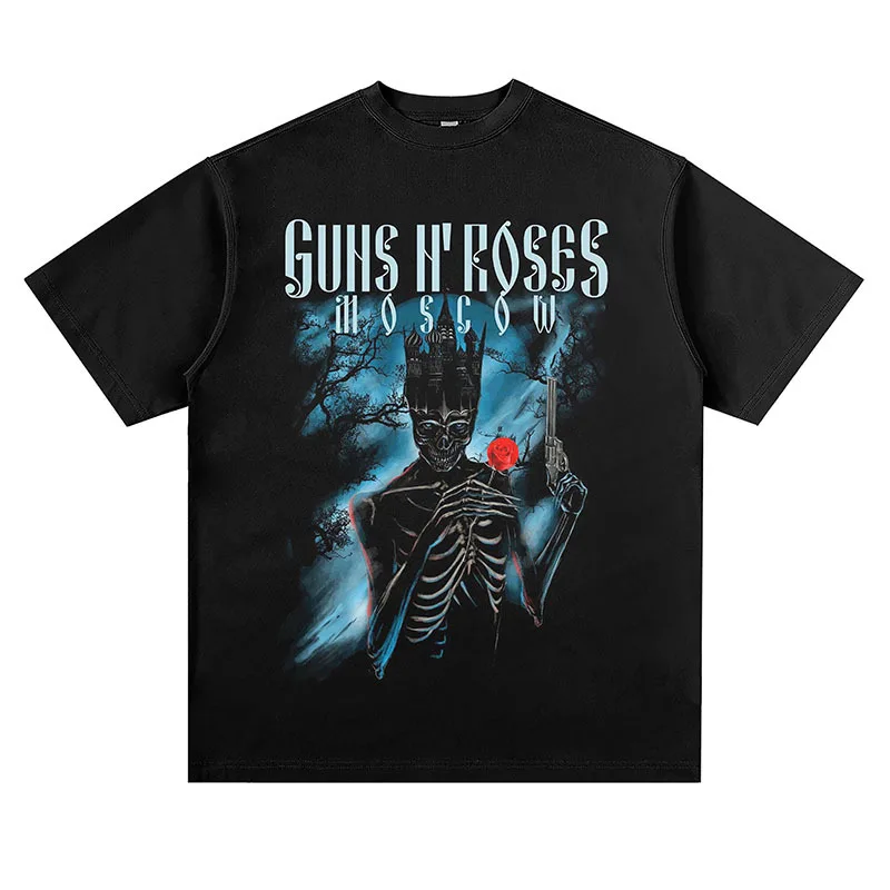 

Уличная Винтажная Футболка большого размера с принтом роз, укороченный топ в стиле хип-хоп, Мужская одежда, женская одежда, уличная одежда Y2k