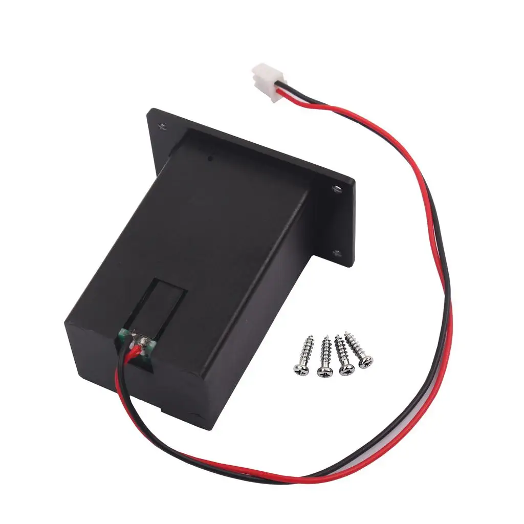 

9V Battery Box Case for Ukulele Electric Guitar Bass and Active