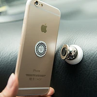 metal magnetic phone holder 360 rotating car phone holder stand magnet car support suitable for all mobile phones