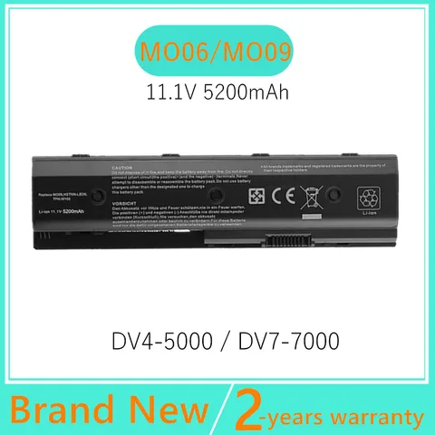 Новый аккумулятор для ноутбука HSTNN-LB3P HSTNN-LB3N для HP Envy dv4-5200 dv6-7200 m6 Pavilion dv4-5000 dv6-7000 MO06 H2L55AA