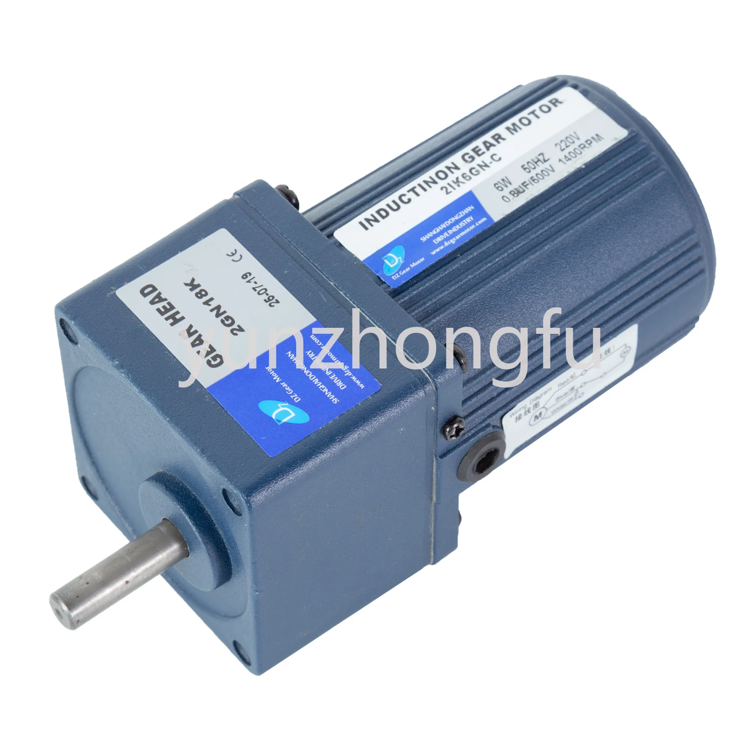 

Chinese Factory Ac Geared Motor 220v 120w Ac Worm Gear Motor