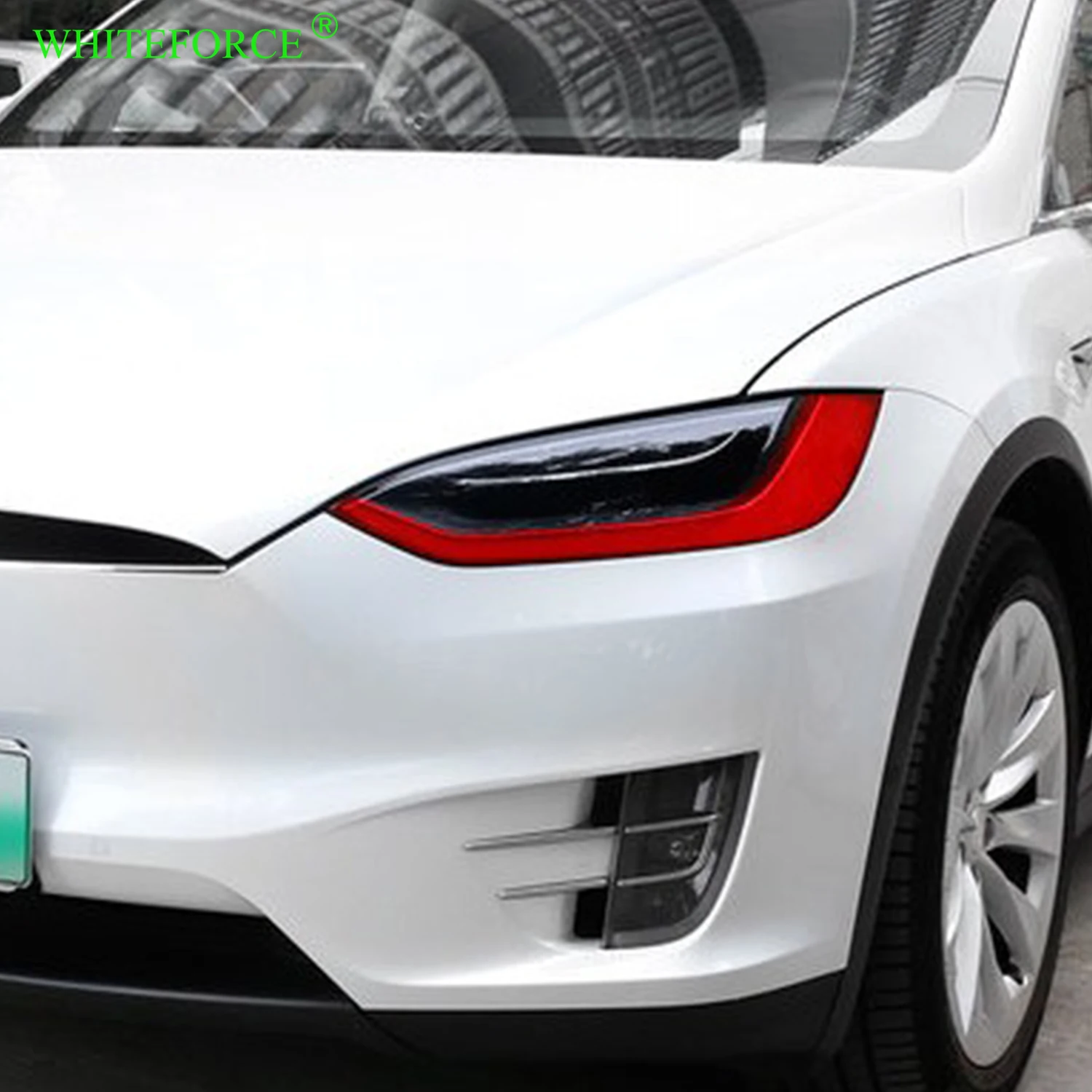 Для Tesla TESLA MODEL X фара пленка для изменения цвета бровей модель S светящаяся
