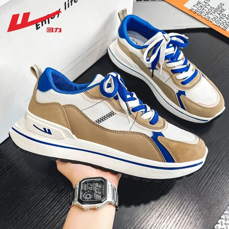 

Warrior China-Chic Brand Male Running Shoes Lightweight Breathable Campus Fashion Young Student Sneakers Casual Tenis Feminino