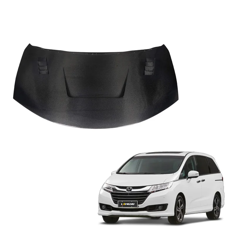 Запчасти для установки снаружи автомобиля STLF крышка двигателя из углеродного