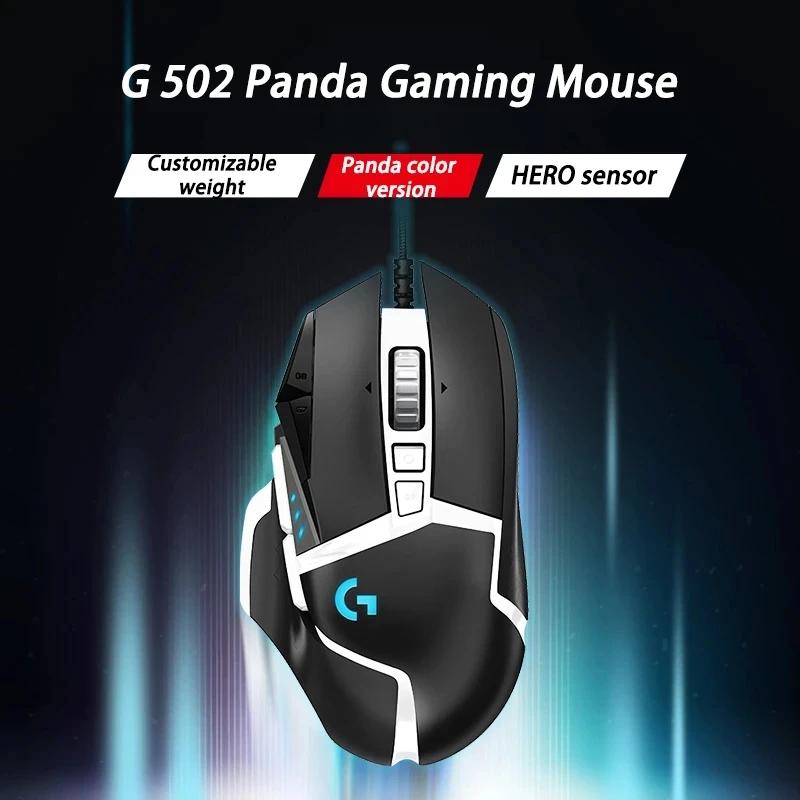 

Logitech G502 SE Wired Gaming Mouse 16000 DPI Programmable Buttons RGB Optical USB Wired Gaming Mice