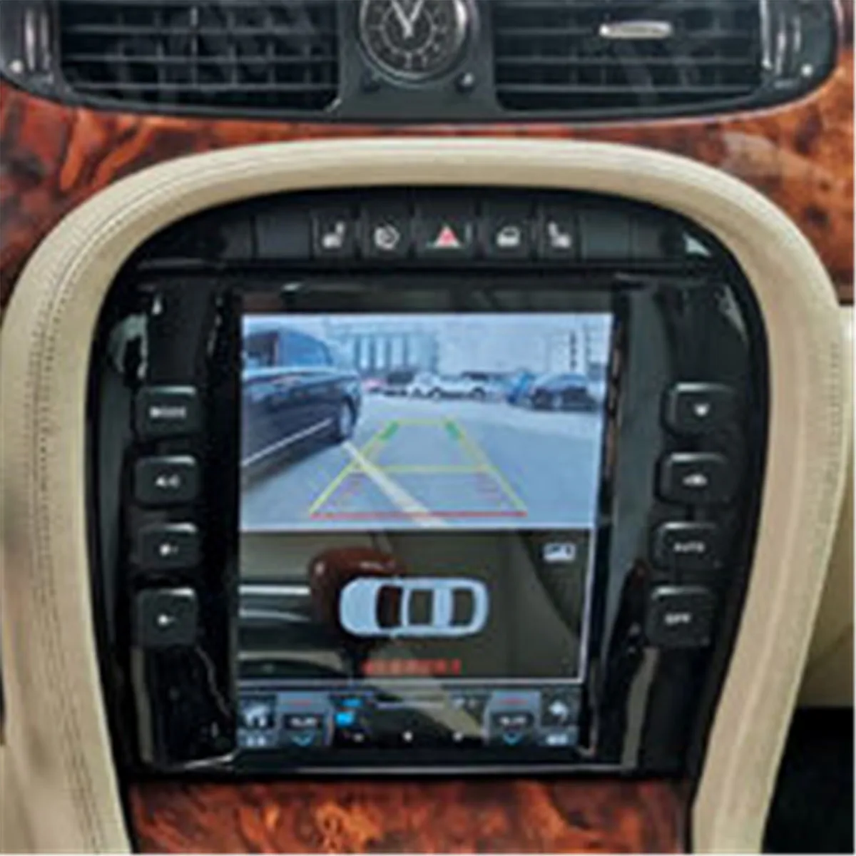 

Carplay автомобильный радиоприемник для Jaguar S-TYPE 2001-2009 Android12 Tesla экран мультимедийный плеер GPS Навигация стерео подарок инструменты