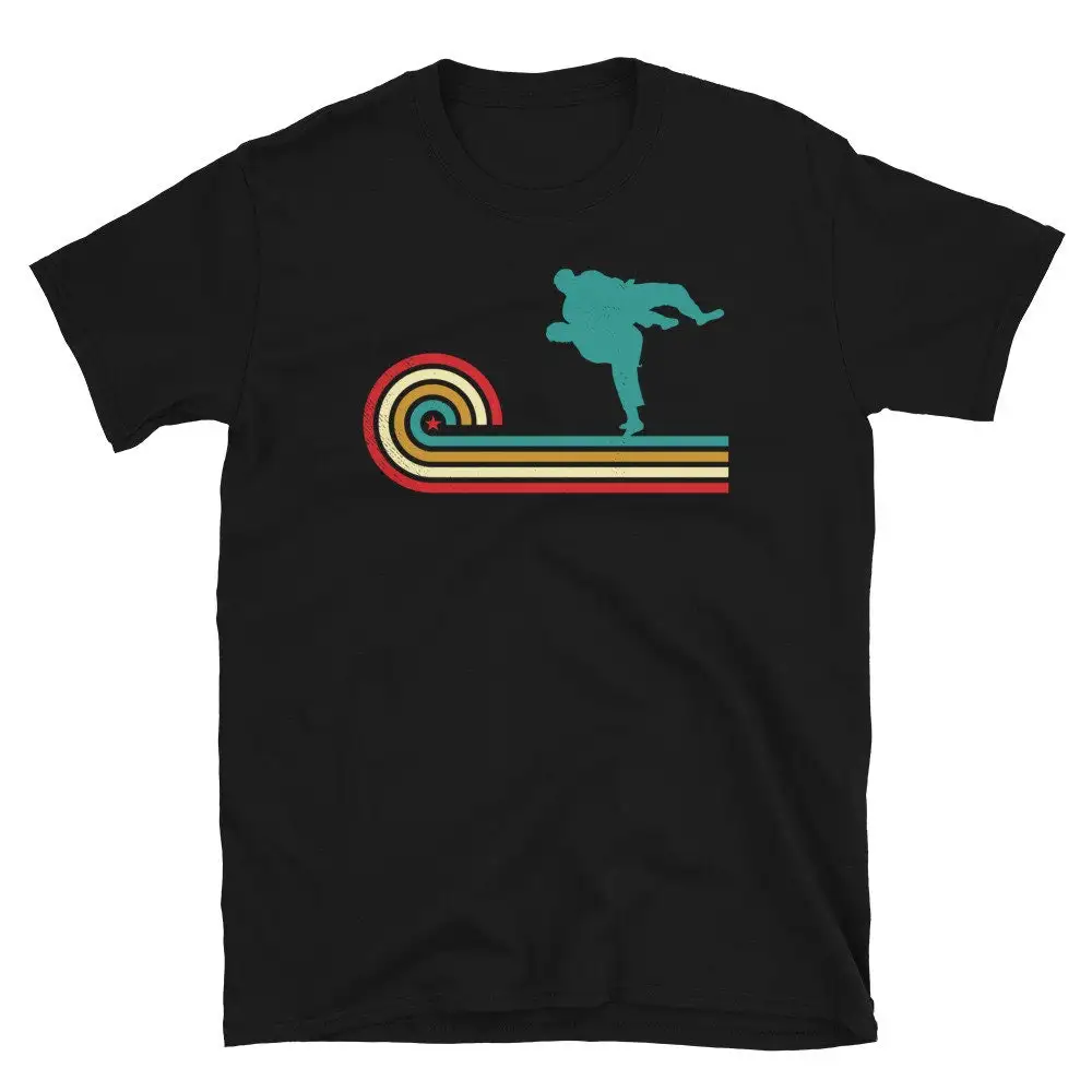 Ретро футболка дзюдо Винтажный стиль s боевые искусства борьбы Grappling