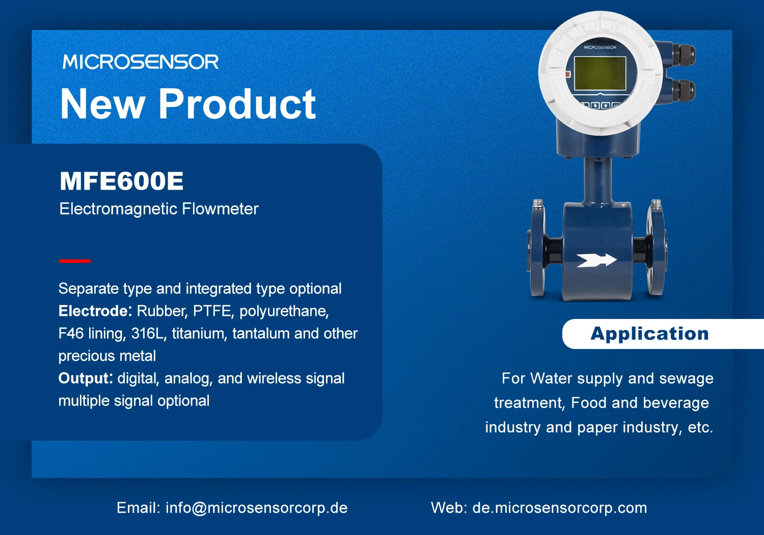 Умный расходомер с микродатчиком DN10 DN800 точный Интеллектуальный