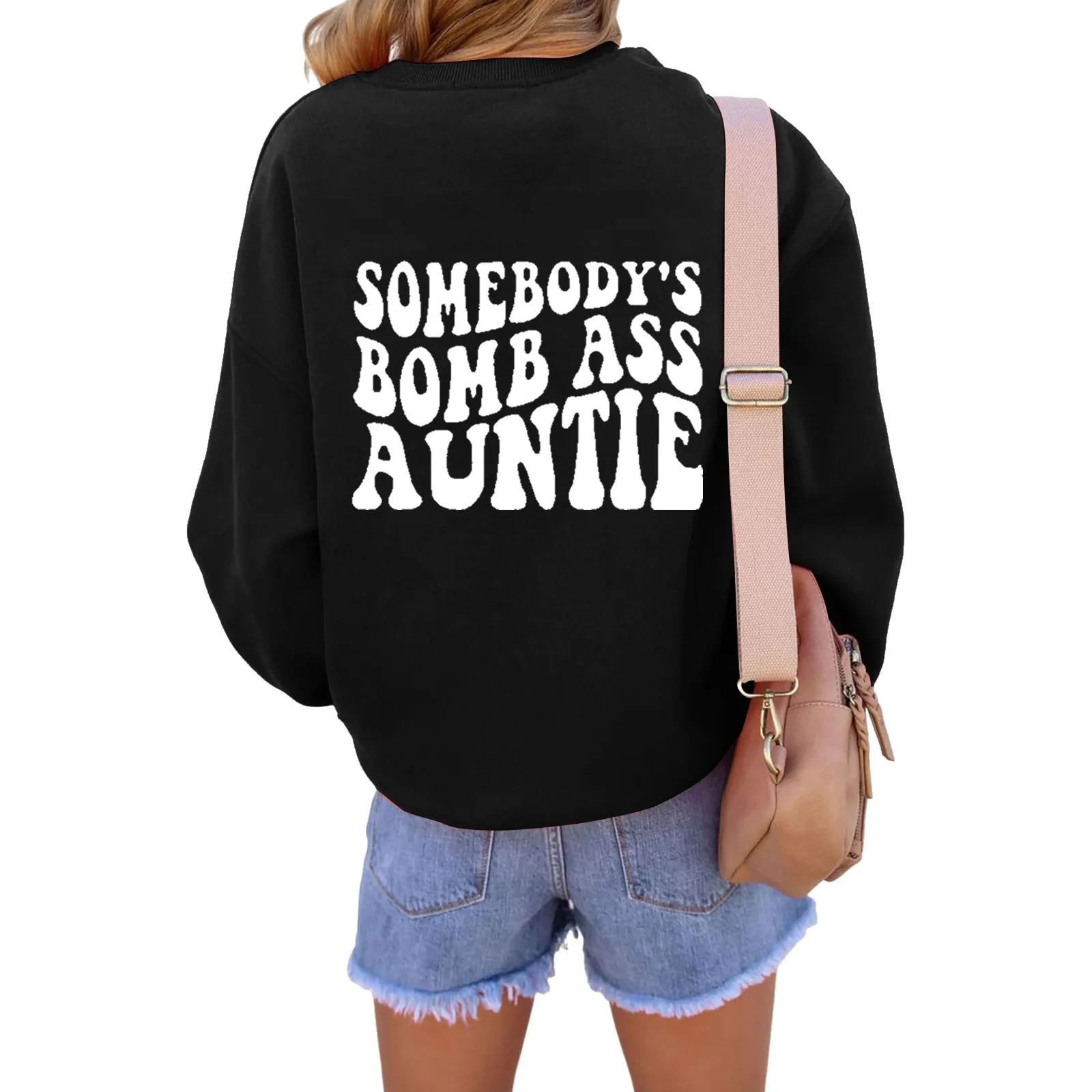 

Women Oversized Sweatshirt Fleece Long Sleeve Casual Crewneck Pullover Top Fashion Sweatshirt For Lightweight Sweatshirts Women