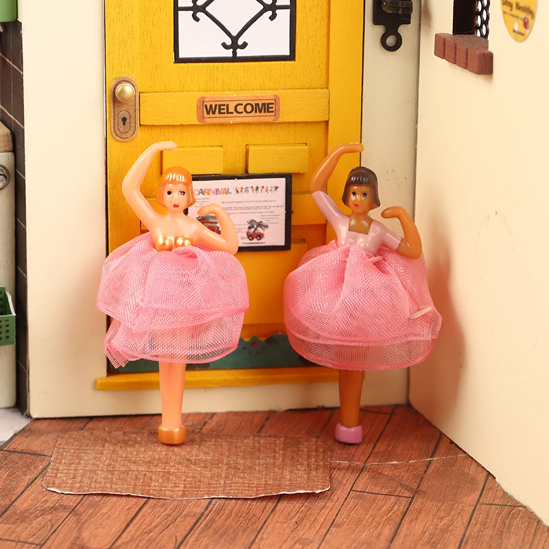 Музыкальная шкатулка куклы танцовщица декор фигурка орнамент музыкальная