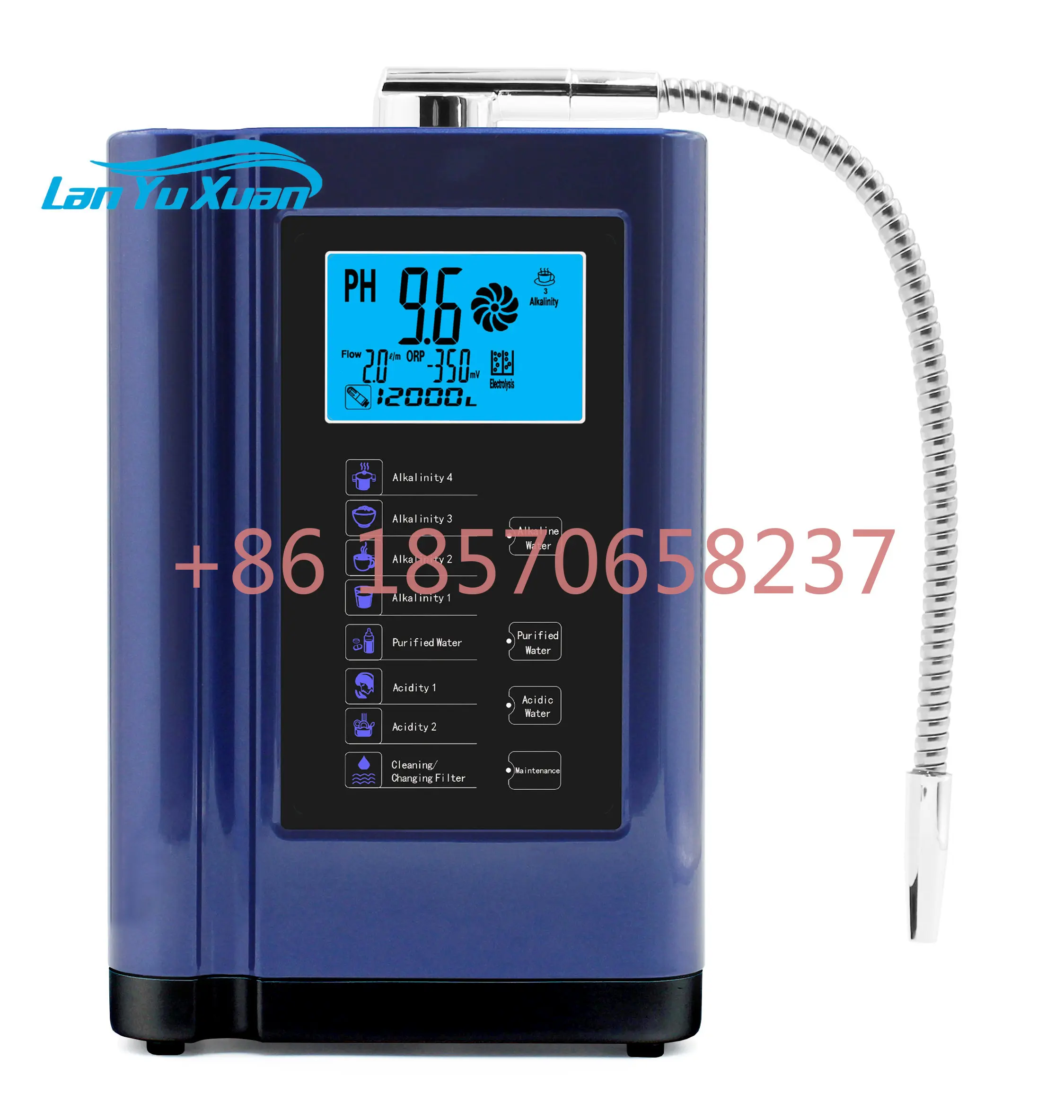 

Hot Sale Manufacturer alkaline water ionizer luxury Commercial Alkaline Water