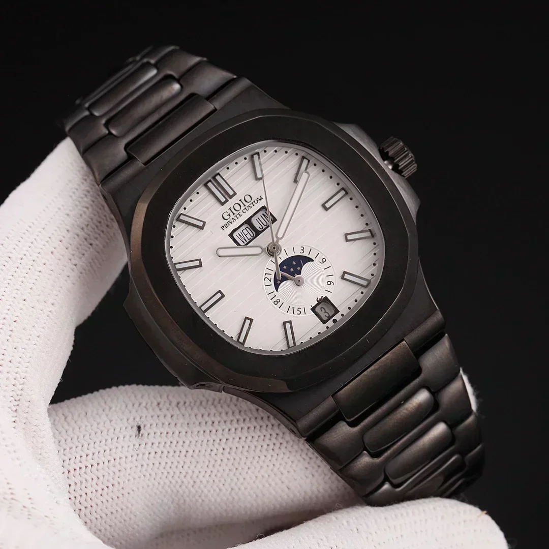 Роскошные новые часы мужские автоматические механические с автоподзаводом