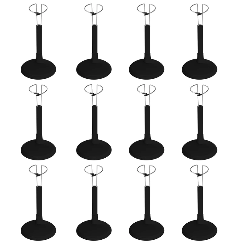 

Sharplace 1/6 Action Figure Doll 12 Black Action Figure DISPLAY STANDS