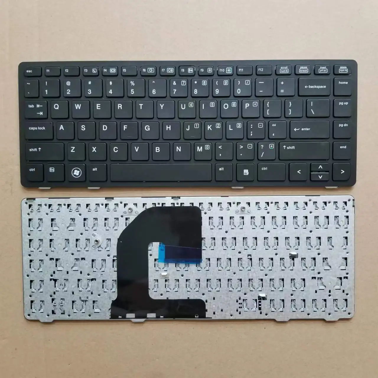 

New US Spanish Keyboard For HP EliteBook 8460p 8460w 8460b 8470p 8470w 8470b 6460p 6460w 6460b 6470p 6470w 6470b English SP