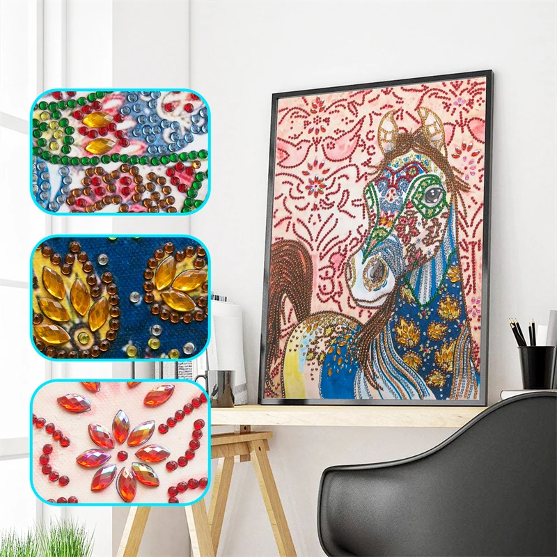 

Набор для алмазной вышивки «Лошадь», 30 х40 см