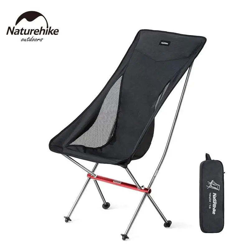 

Naturehike Camping Chair Ultralight Portabl with Storage Bag Compact Folding Beach Chair for Backpacking Hiking Fishing Picnic