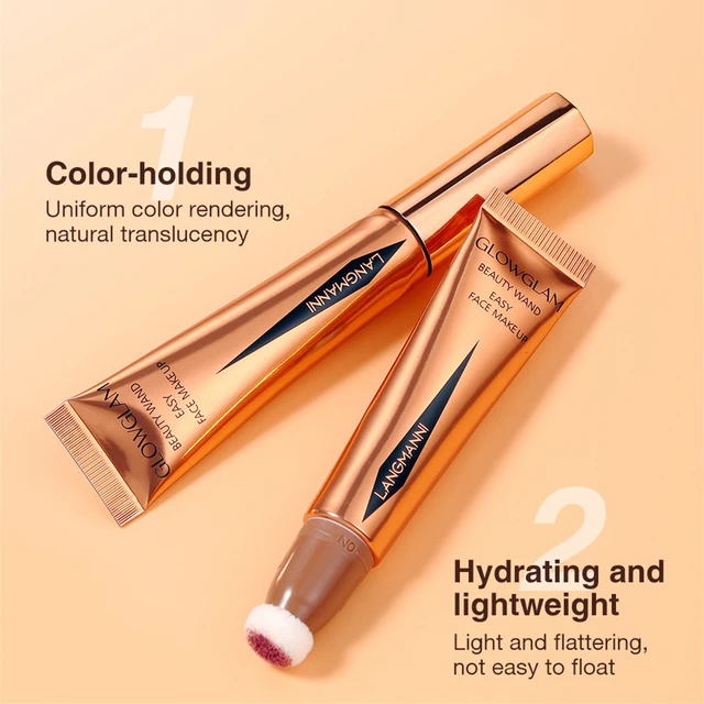 Mushroom Head Liquid Blusher Natural Cheek Tinted Red Rose Pink Face Rouge  Cream High Color Rendering Non-smudged Liquid Blush 5