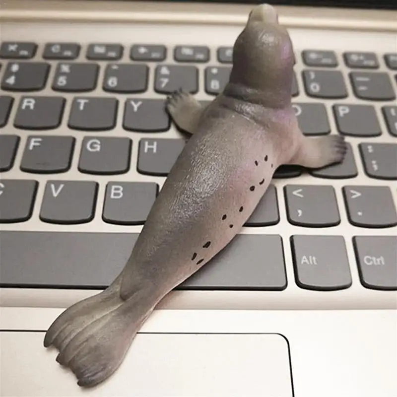 Inch Seal Arctic Wild Life, фигурная печать, морские дельфины, искусственное животное, подарок для мальчиков