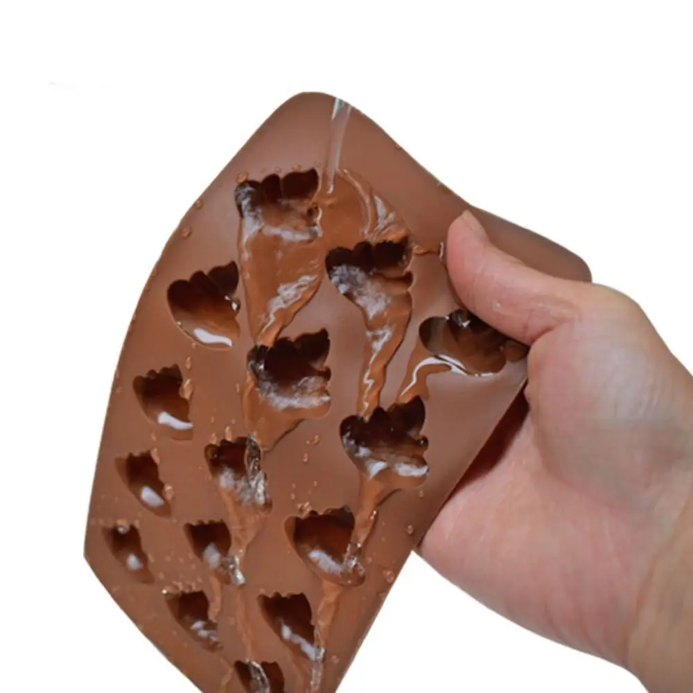 Силиконовые мини-формы для шоколада в форме смайликов и свиней. Экологичная