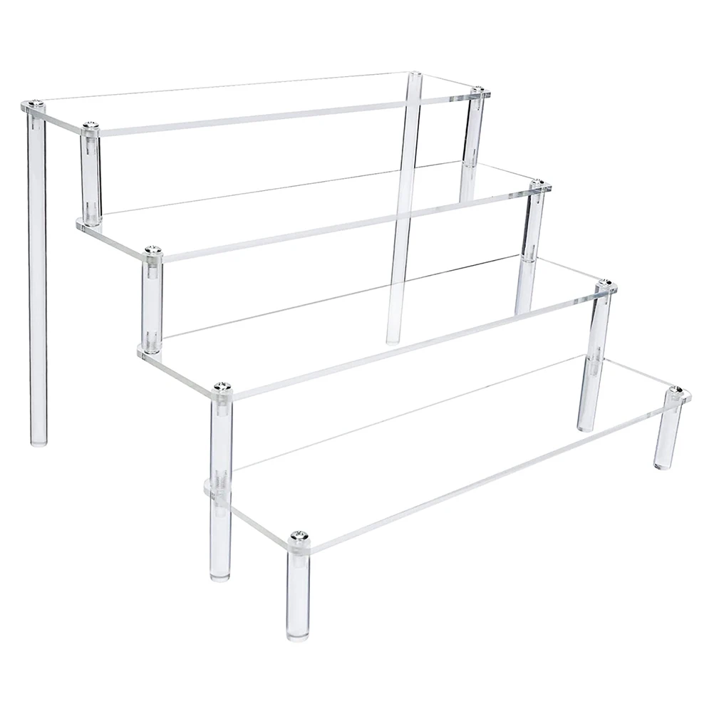 

Figure Acrylic Display Stand Toy Model Display Stand Decoration Put Doll Doll Hand Handle Clear Trapezoidal Shelf Accessories