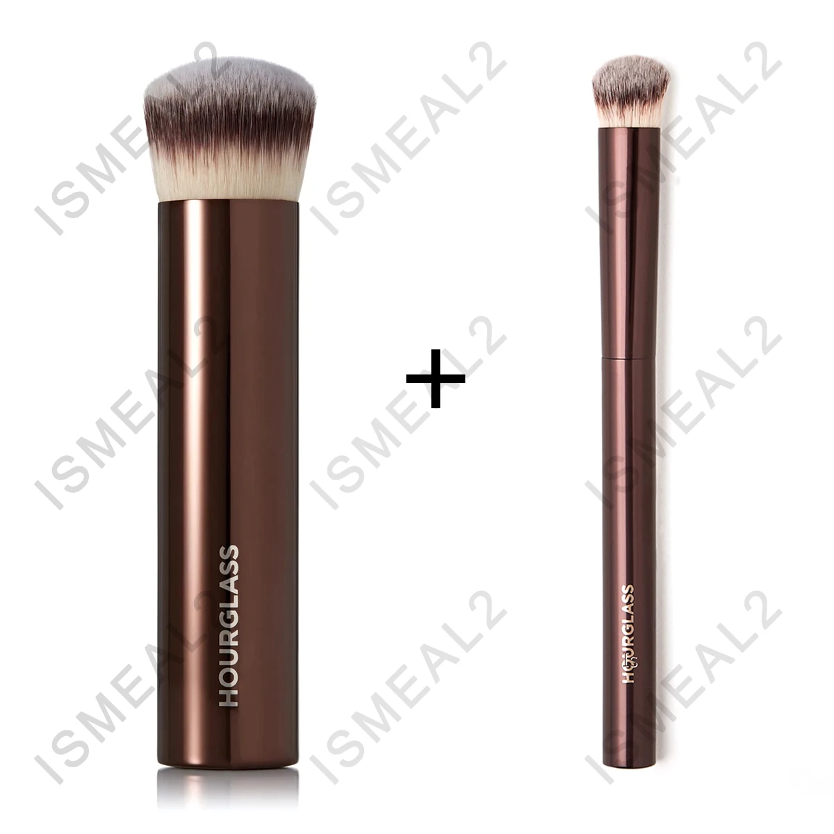 

Hourglass 2Pcs Set Makeup Beushes Vanish Seamless Finish Concealer Brush / Vanish Seamless Finish Foundation Makeup Beauty Brush