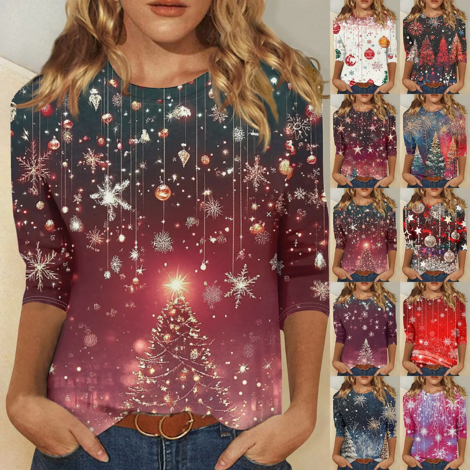 Женская ежедневная блузка женская рубашка с круглым вырезом новые женские