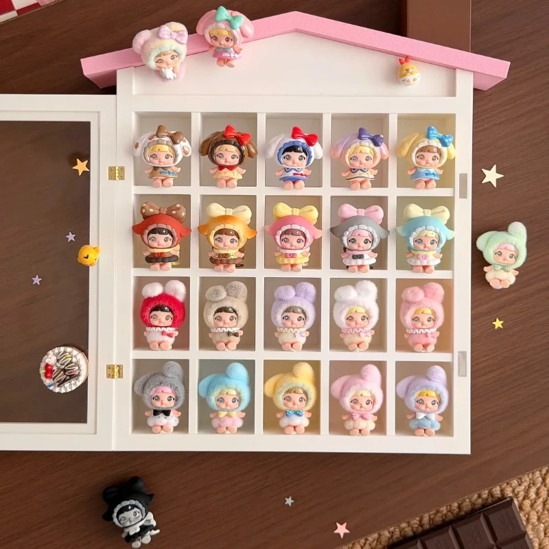 Фото Набор мини-фигурок Nommi Sweetheart Plan Series: коллекционные игрушки в закрытых коробках, милые куклы, тайные коробки, настольные украшения, модный тренд, подарок №3