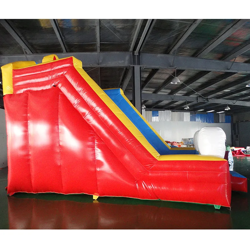 Надувная наземная горка для развлечений большая уличная надувная сухая надувные