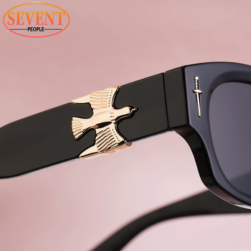 Солнцезащитные очки в стиле панк и стимпанк для мужчин женщин роскошные