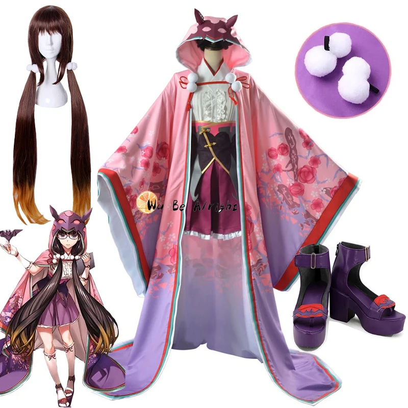 

Костюм для косплея Osakabehime из аниме «Fate Grand Order Saber», женское кимоно, костюмы на Хэллоуин, карнавал вечерние вечеринку, реквизит