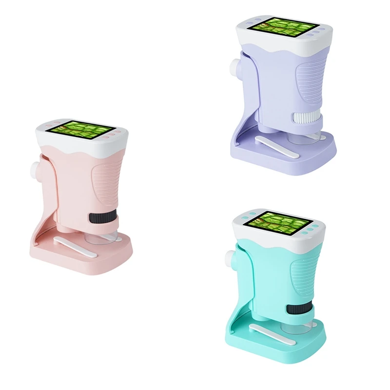 Детский микроскоп детский цифровой инструмент для исследования науки детей 5-7