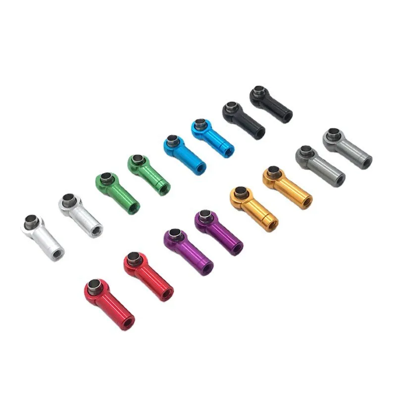 

Metal Upgrade Positive Thread Reverse Thread 2PCS Length 18mm Hole 2.5mm Thickness 7mm Tie Rod Ball End Buckle For RC Car Parts