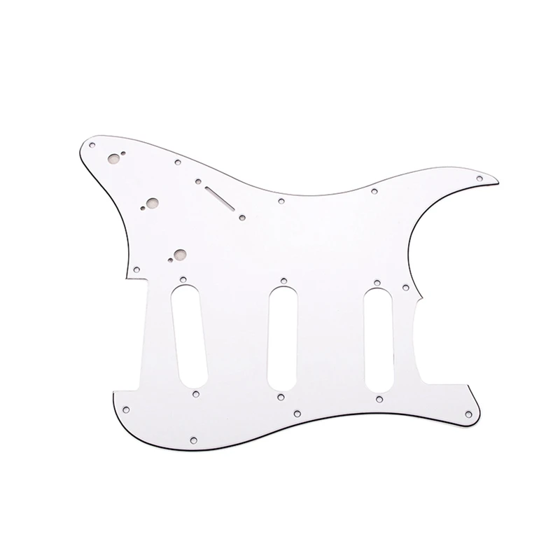 

11 Holes Electric Guitar Pickguard SSS Guitar Scratch Plate & Screws For ST Style Guitar Parts Replacement