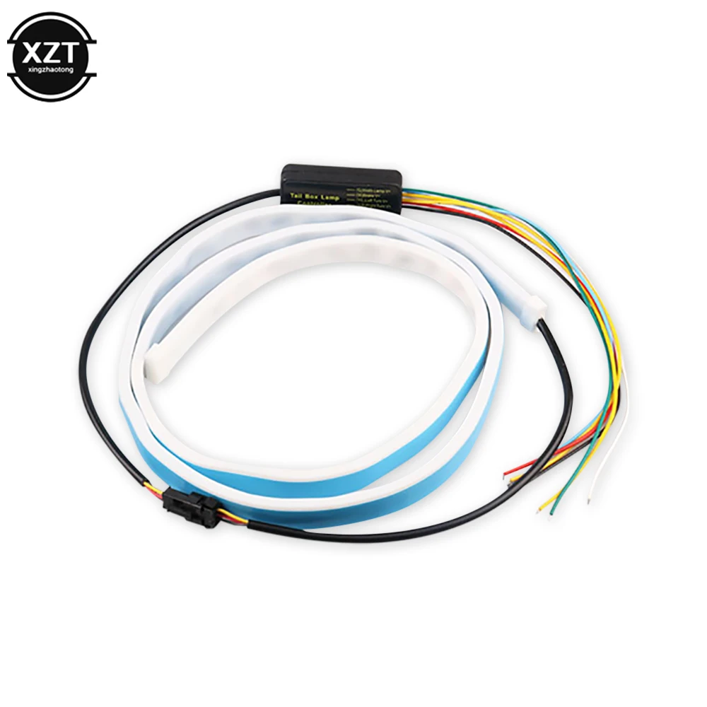 НОВЫЙ 120/150 см задний фонарь багажника автомобиля красочный динамический