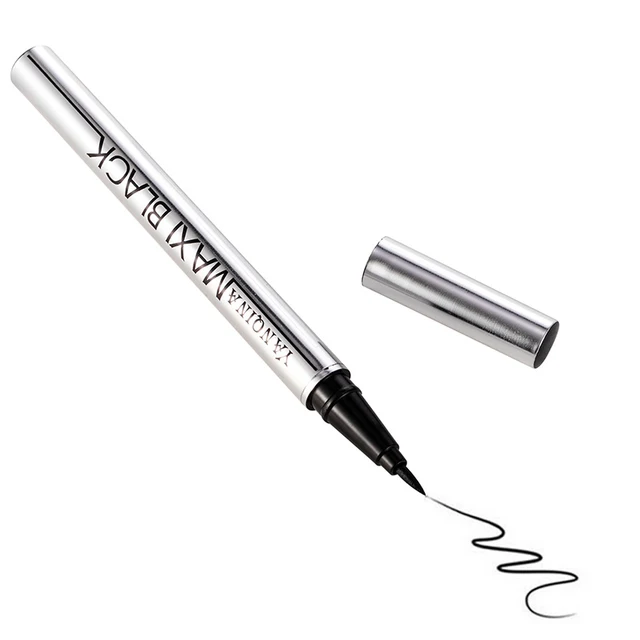 YANQINA Ultimate Black Long Lasting Eye Liner Pencil Waterproof Eyeliner Smudge-Proof Cosmetic Beauty Makeup Liquid Delineador 5