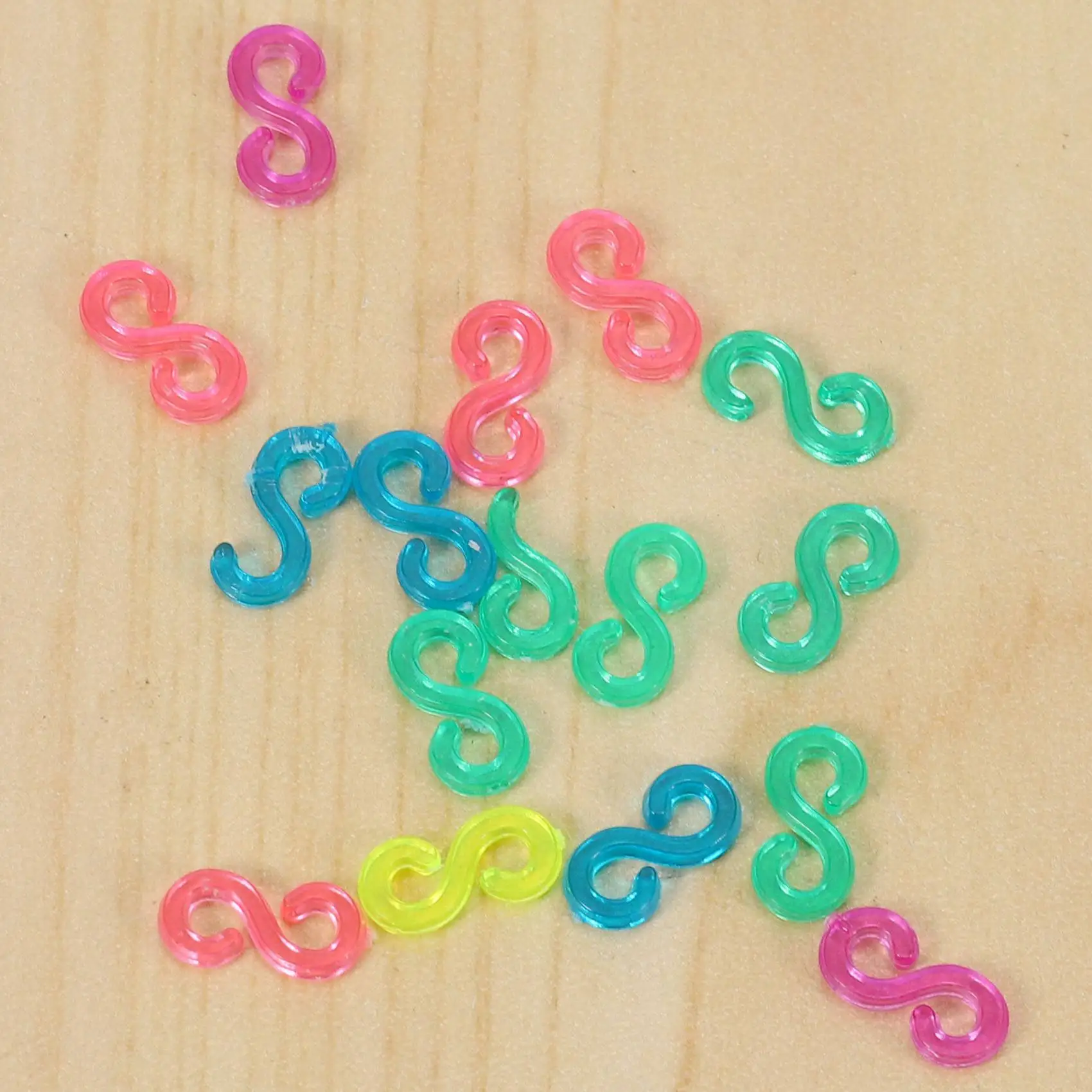 Новые удивительные ленты Loom, упаковка из 12 красочных S-образных зажимов (art.: 3920d32f98413) - 3920d32f98413