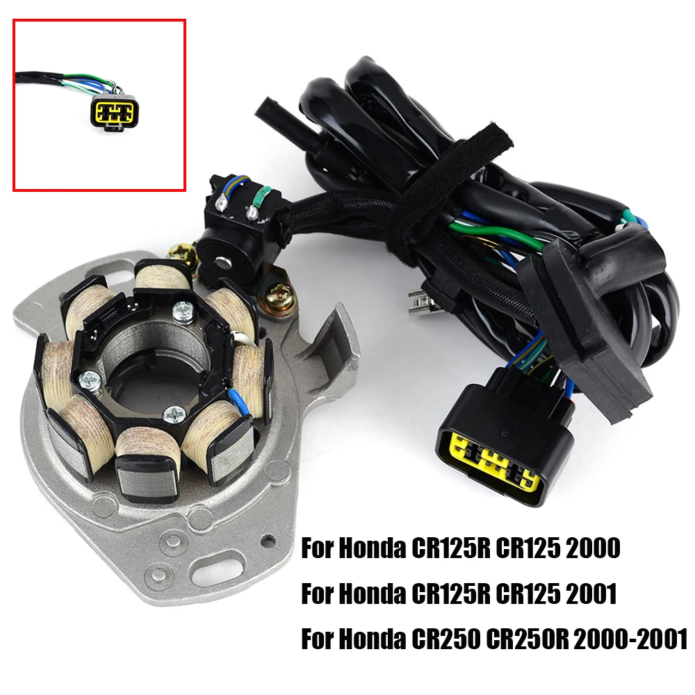 Фото 31100-KZ4-J31 31100-KZ3-J21 Катушка статора для Honda CR125R 2001 CR125R CR125 2000 CR250 CR250R 2000-2001 №1