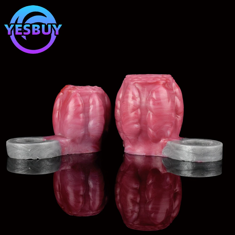 YESBUY искусственный волк узел текстура оболочка пенис замедление эякуляции