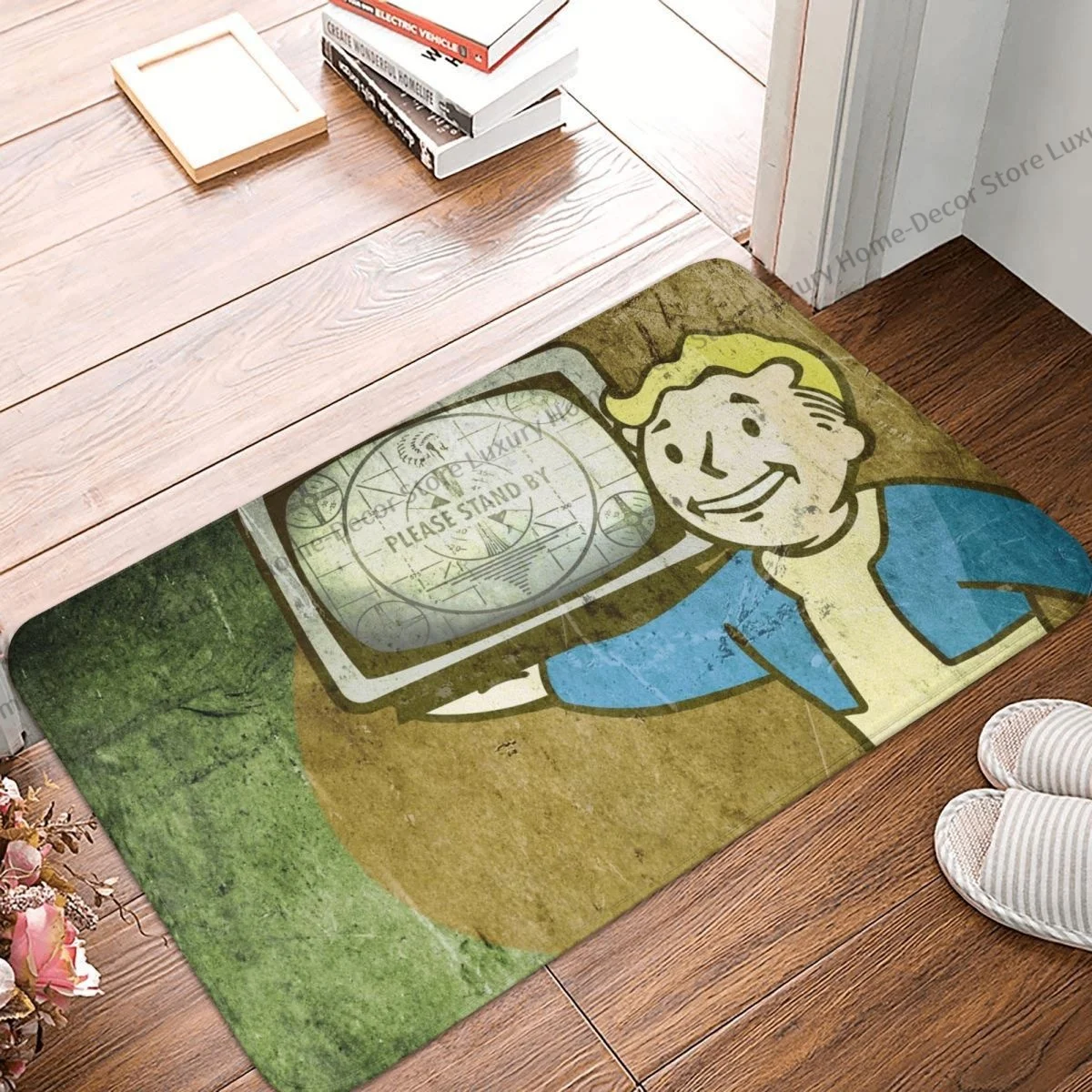 

Fallout Game Non-slip Doormat Bath Mat TV Hallway Carpet Welcome Rug Indoor Decor