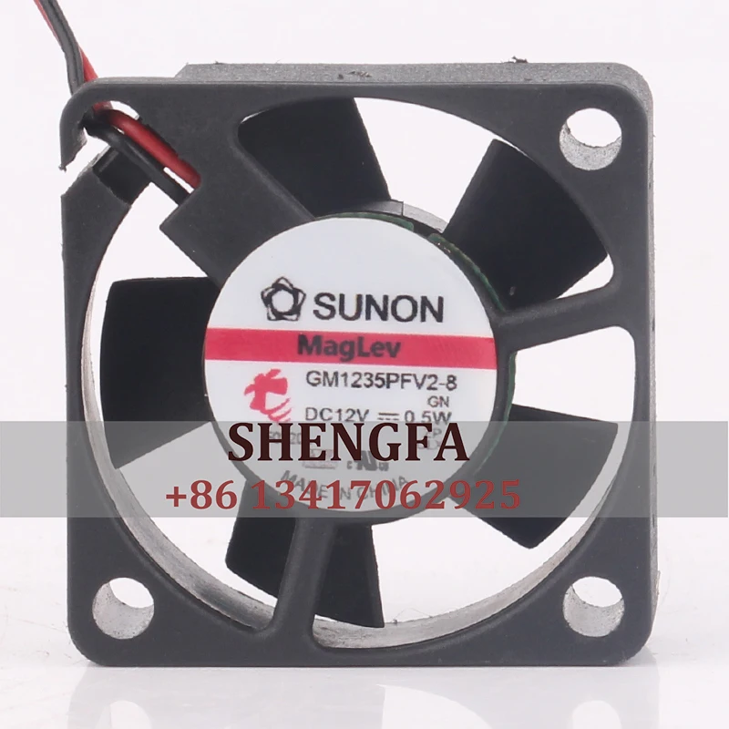 Миниатюрный бесшумный охлаждающий вентилятор SUNON GM1235PFV2-8 чехол Fan 35 мм * 35 мм * 10 мм 12 В 0,5 Вт 3510 3,5 см