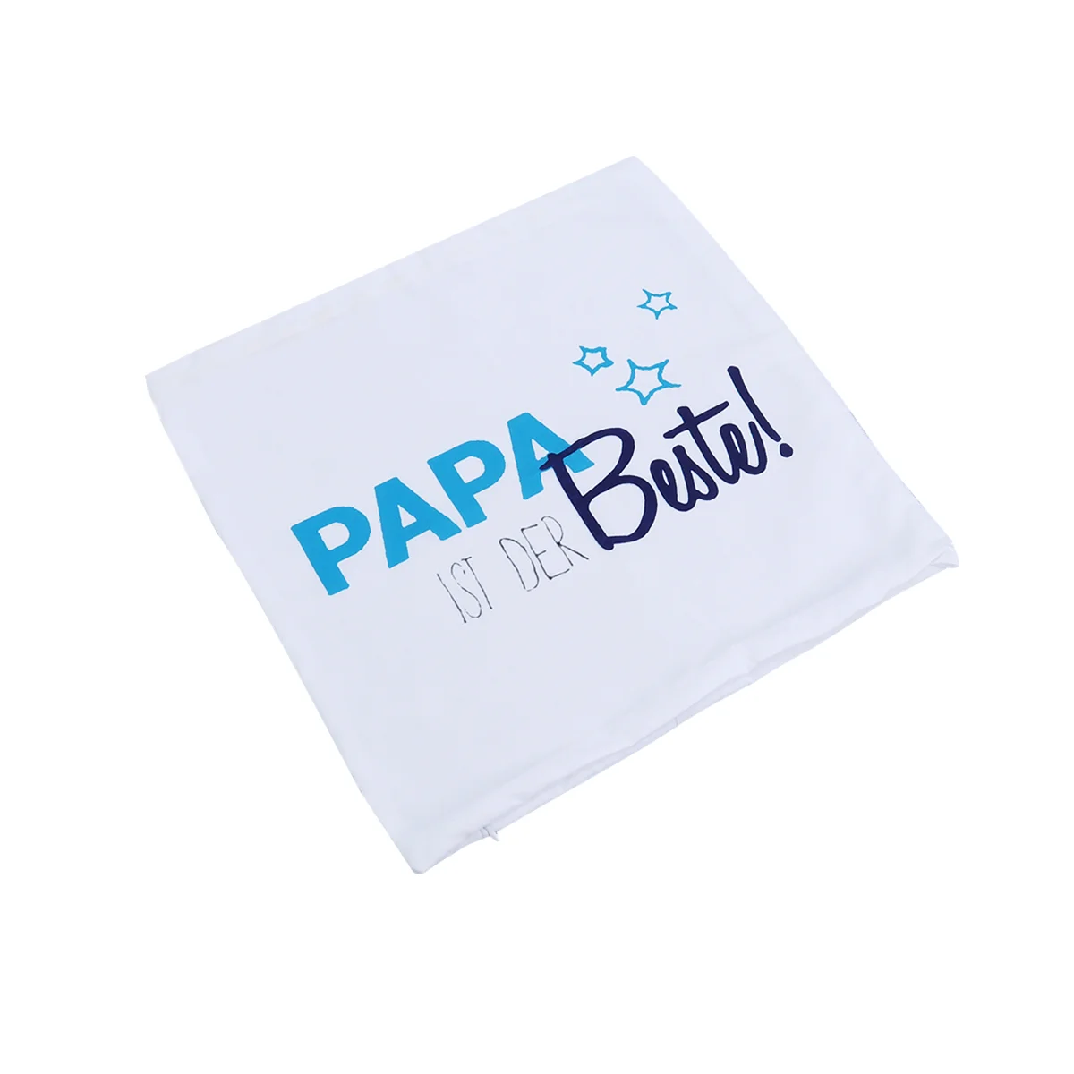 

45 x 45cm Single Side PAPA IST DER BESTE Pillow Case Pillow Cover for Couch Fathers Day Gift Farmhouse